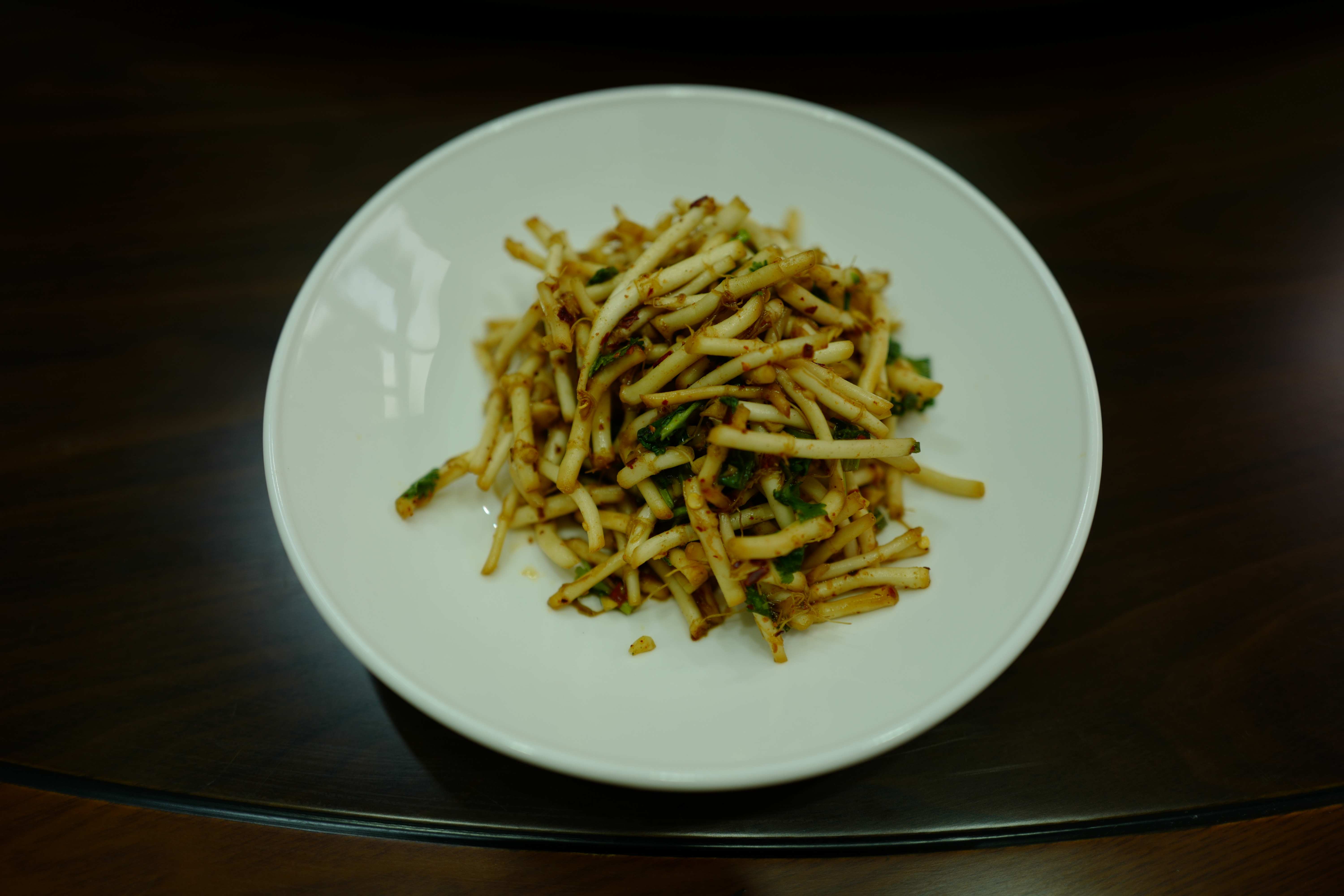 酸菜拌折耳根